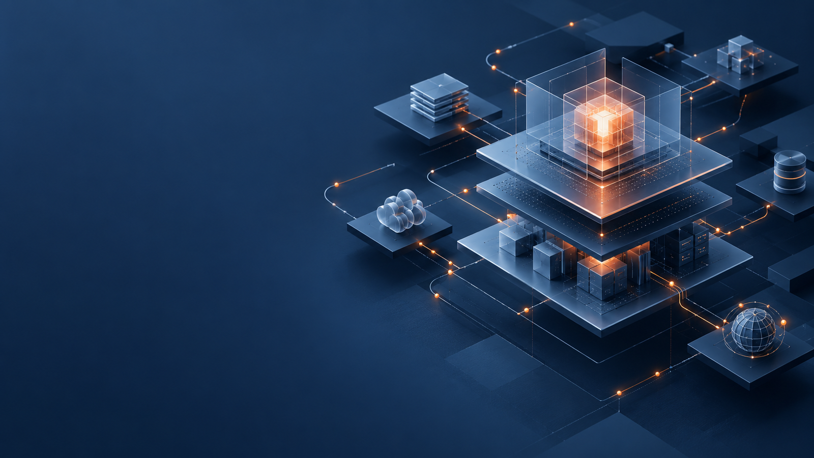 A connected digital business architecture of websites, funnels, and automation